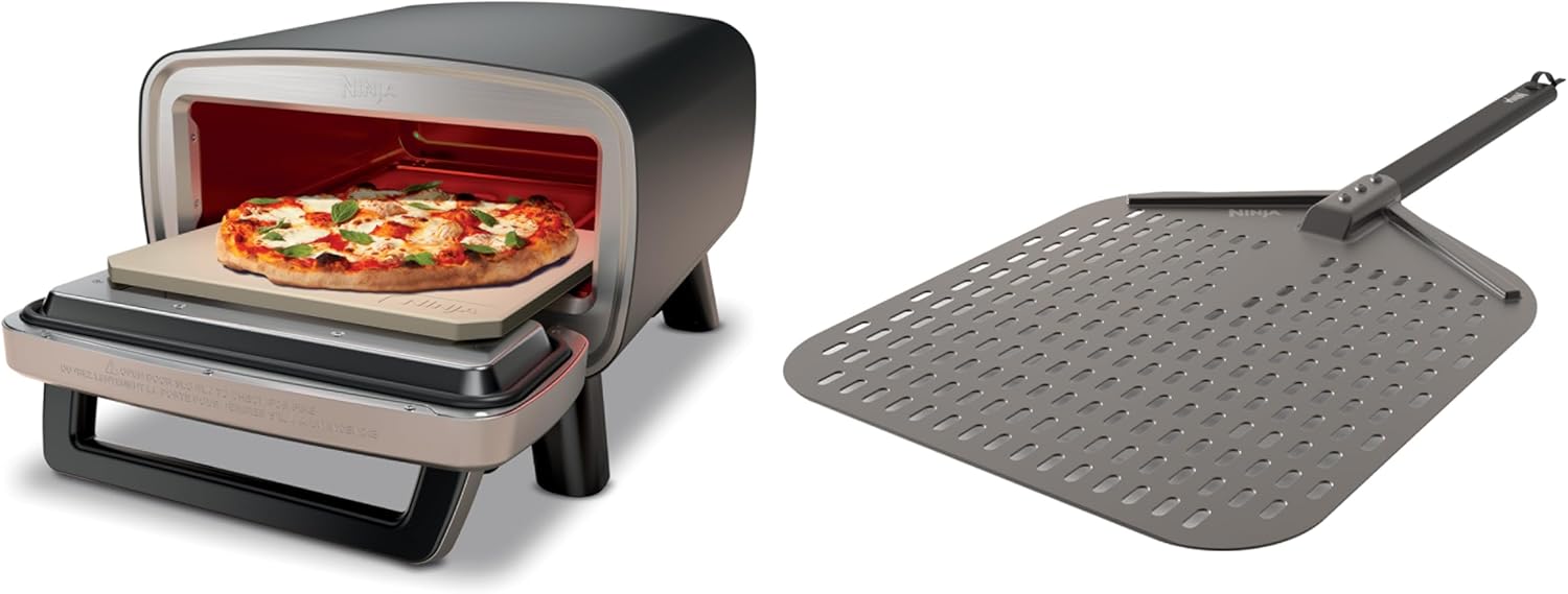 Ninja Artisan Outdoor Pizza Oven, 12-inch, 3-minute Pizza, Neapolitan, Thin Crust wourant