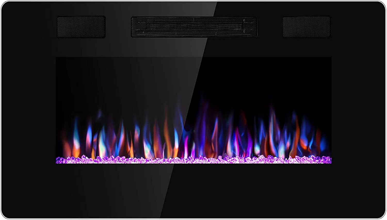 Antarctic Star 42 Inch Electric Fireplace in-Wall Recessed and Wall Mounted wourant