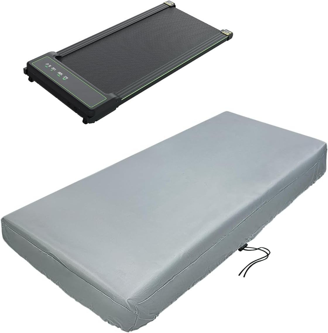 Akluer Inclined Home Treadmill 2.5 HP Small Under-Desk Treadmill with Remote Control and LED Display wourant