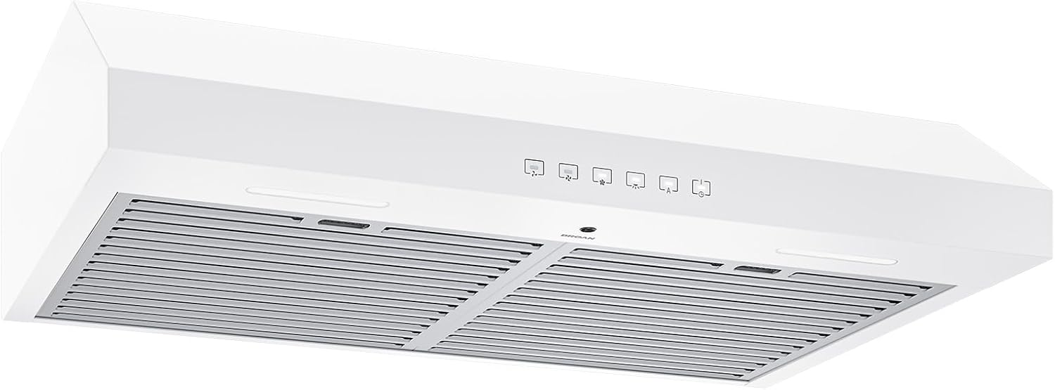 Broan-NuTone Three-Speed Glacier Undercabinet Range Hood with LED Light, ADA Compliant wourant
