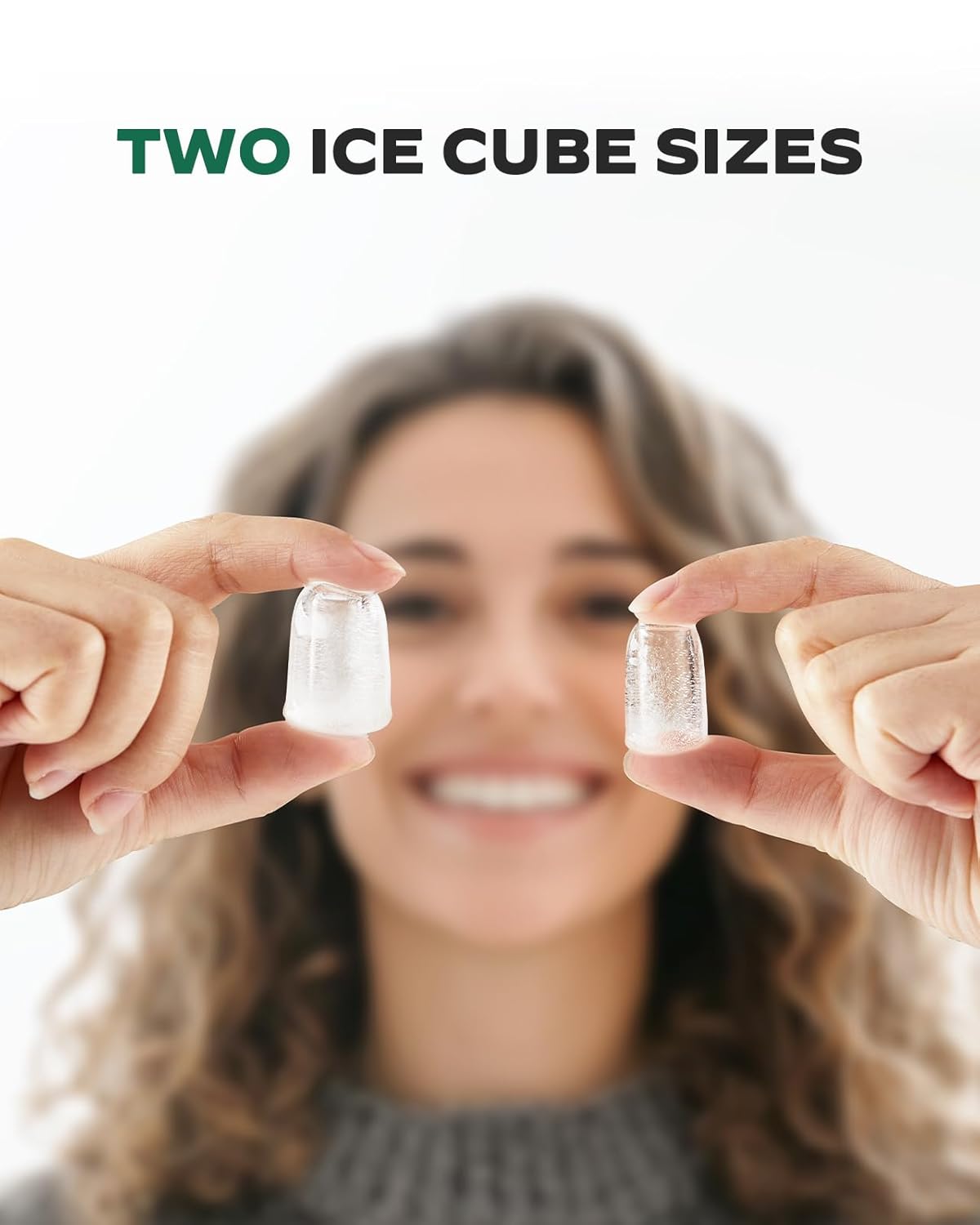 Silonn Countertop Ice Maker with Expanding Ice Basket, 9 Cubes in 6 Mins, 2.5L Ice Basket, Self-Cleaning Ice Maker with LED Touch Control, 2 Bullet Ice Sizes for Home, Kitchen, Office wourant