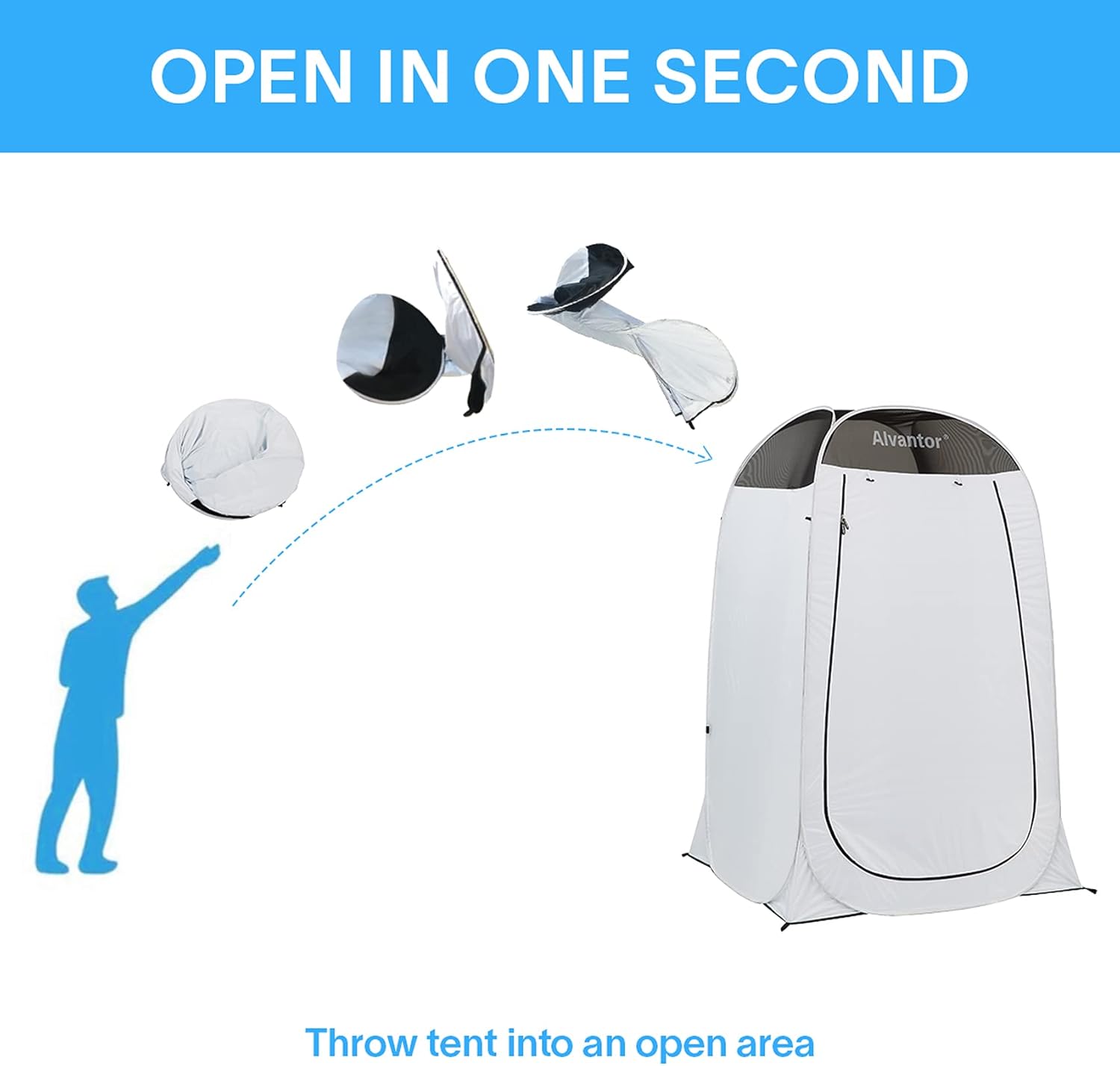 Shower tent, pop-up changing room, outdoor shower, pop-up privacy tent, toilet tent, portable shelter for camping changing room wourant