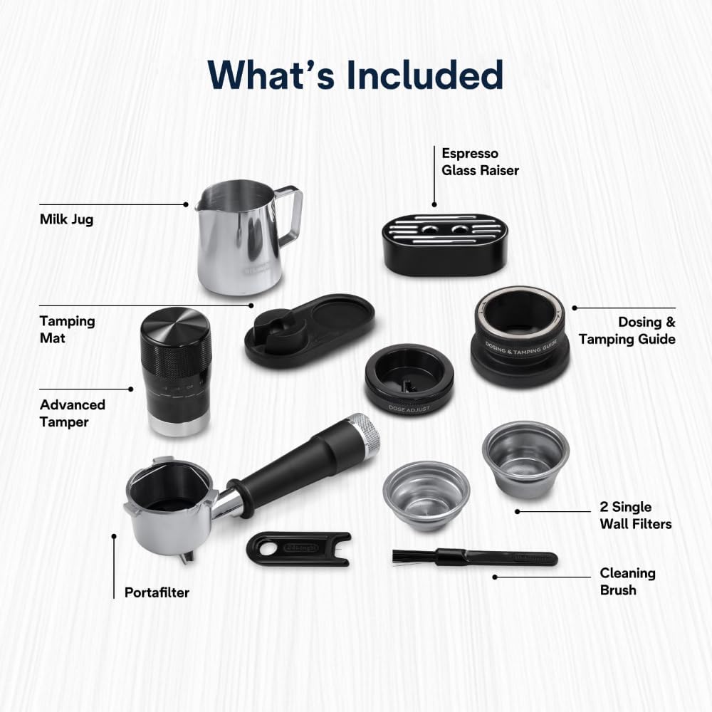 De'Longhi La Specialista Touch Espresso Machine with Grinder & Milk Frother ?Cold Brew & Iced Coffee Maker, Burr Grinder, 10 Drink Presets, Compact Bean to Cup, Award-Winning Italian Design woonhhop