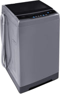 Comfee Portable Washing Machine, 0.9 cu.ft Compact Washer With LED Display, 5 Wash Cycles, 2 Built-in Rollers, Space Saving Full-Automatic Washer wourant