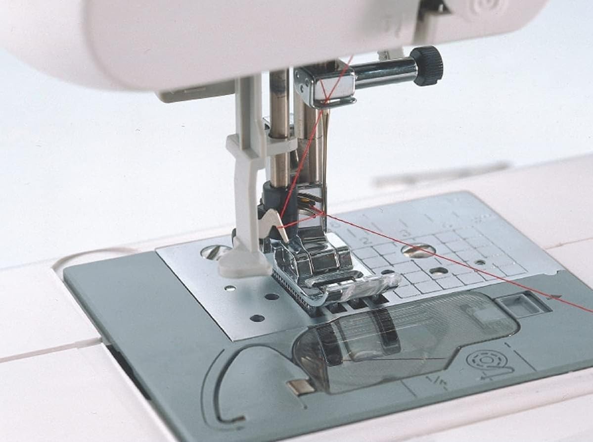 Brother Sewing and Quilting Machine, Computerized, 165 Built-in Stitches, LCD Display, Wide Table, 8 Included Presser Feet, White, 20x12x17 wourant