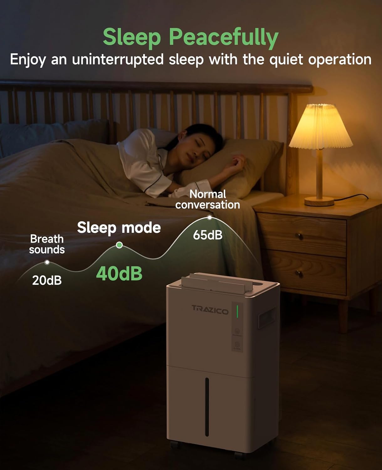 1500 Sq.ft Dehumidifier for Basement 21 Pint Dehumidifiers for Home Large Room with Drain Hose, Smart Humidity Control, 3 Modes, 24H Timer, Auto Defrost, Ideal for Bedrooms, Bathroom, White wourant
