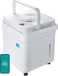Midea Cube 35 Pint Dehumidifier for Basement and Rooms at Home for up to 3,500 Sq. Ft., Smart Control, Compatible with Alexa (White), Drain Hose Included, ENERGY STAR Most Efficient 2023 wourant