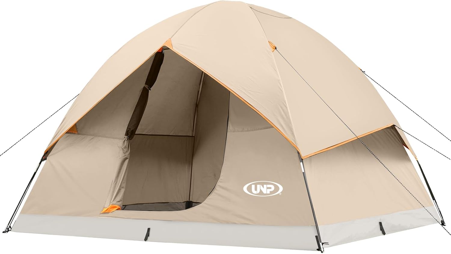 Camping Tent 2/3/4/6 Person Dome Tent Portable Camping Tent for Outdoor and Backpacking Beach wourant