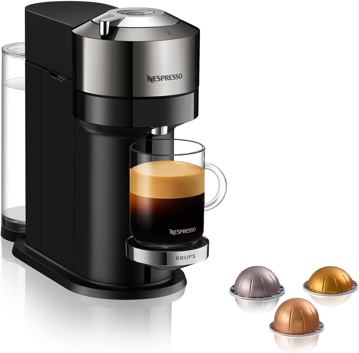 Nespresso Vertuo Next Coffee and Espresso Maker by De'Longhi, White wourant