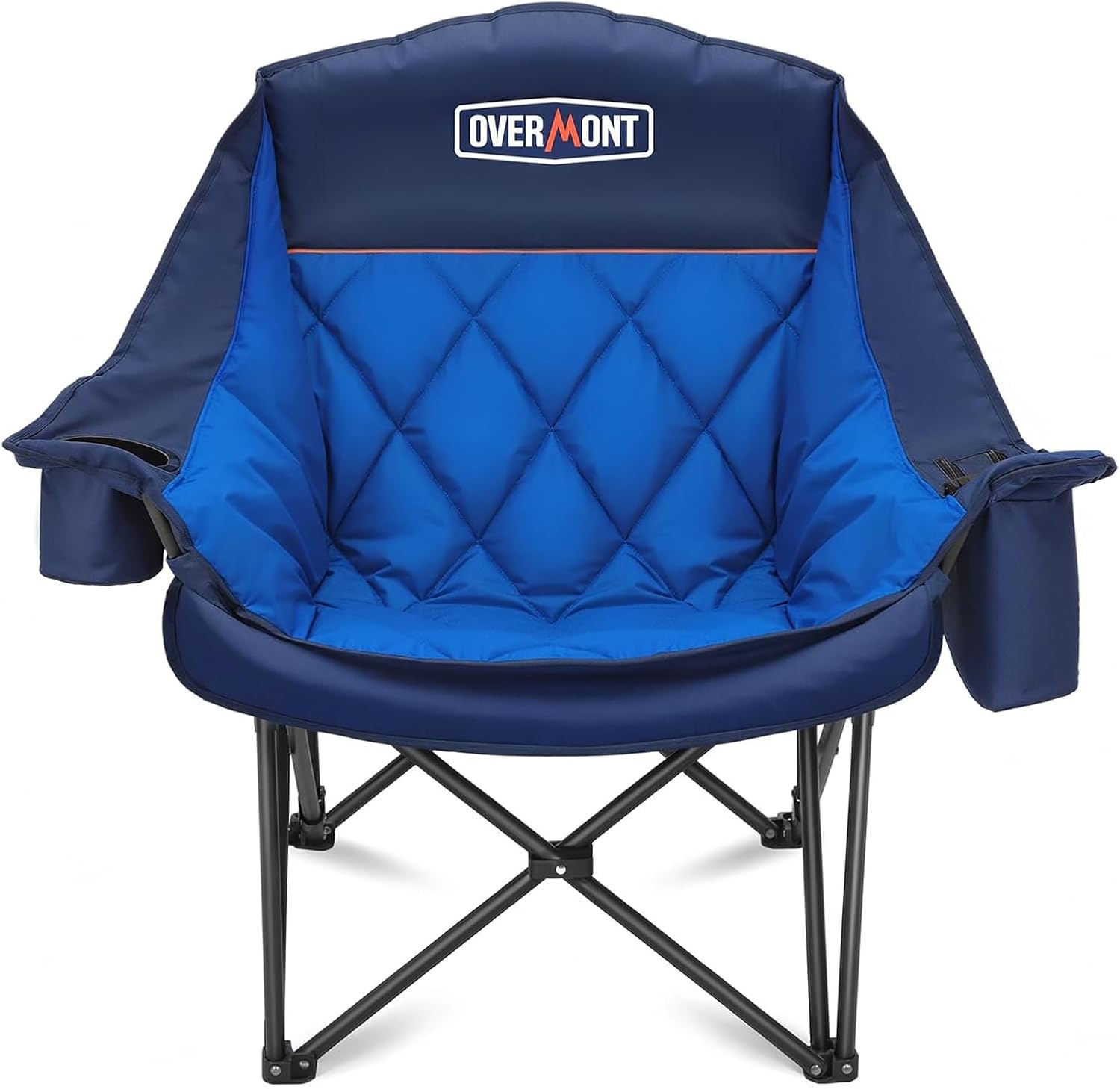 Extra Large Double Camping Chair - 2 Person Comfortable Sofa Chair Adult Loveseat - Heavy Duty Lawn Chair wourant