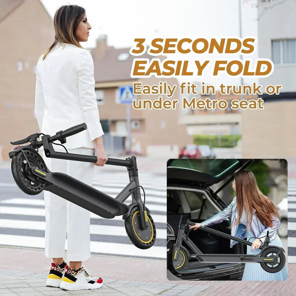 Electric Scooter 350W/500W Motor Top Speed 19/22 mph Max 16/23/28Miles Ranges Foldable E Scooter wourant