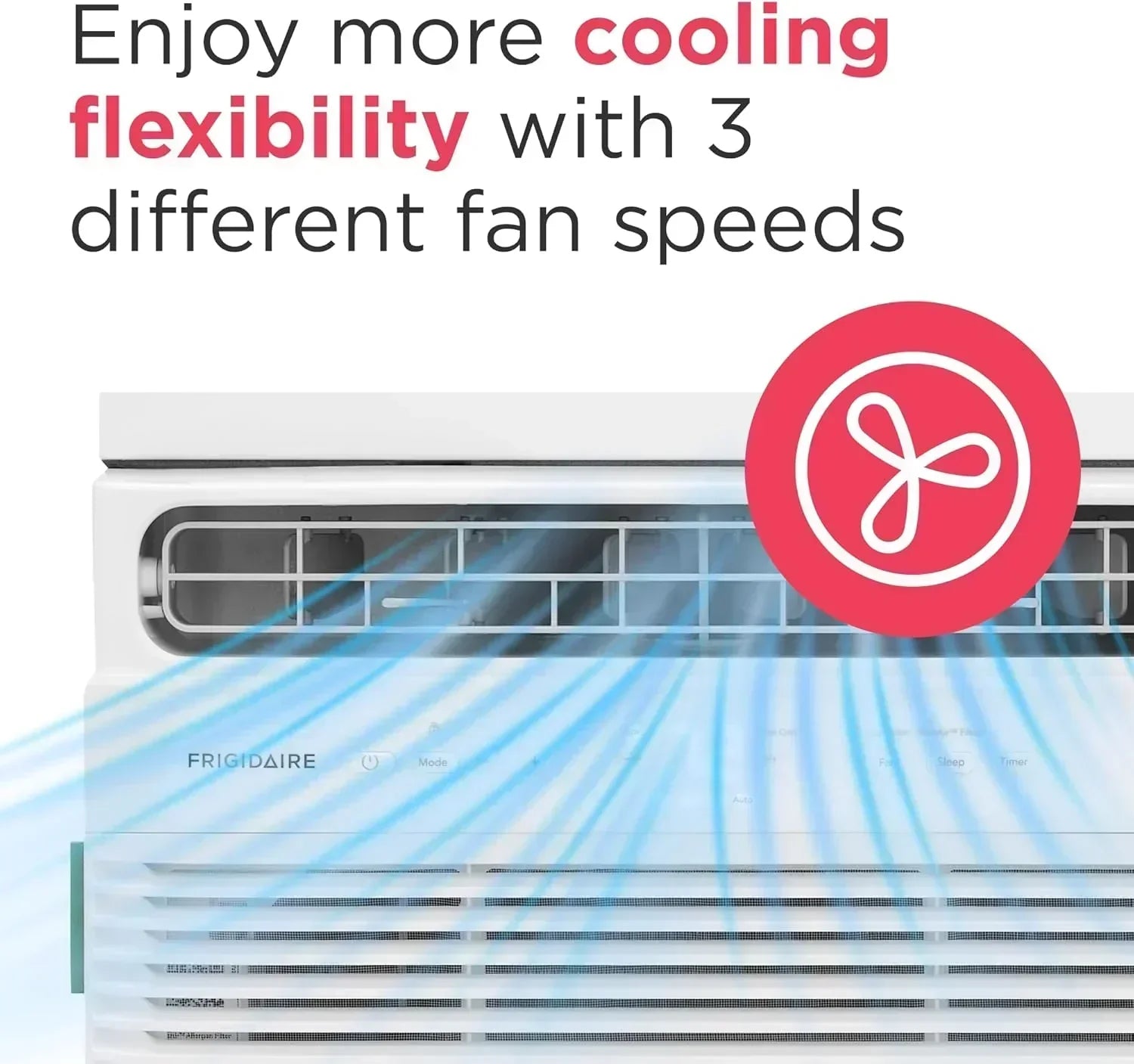 Frigidaire 5,000 BTU Window Air Conditioner Remote Control Cools Up to 150 Sq. Ft. Quiet Operation wourant