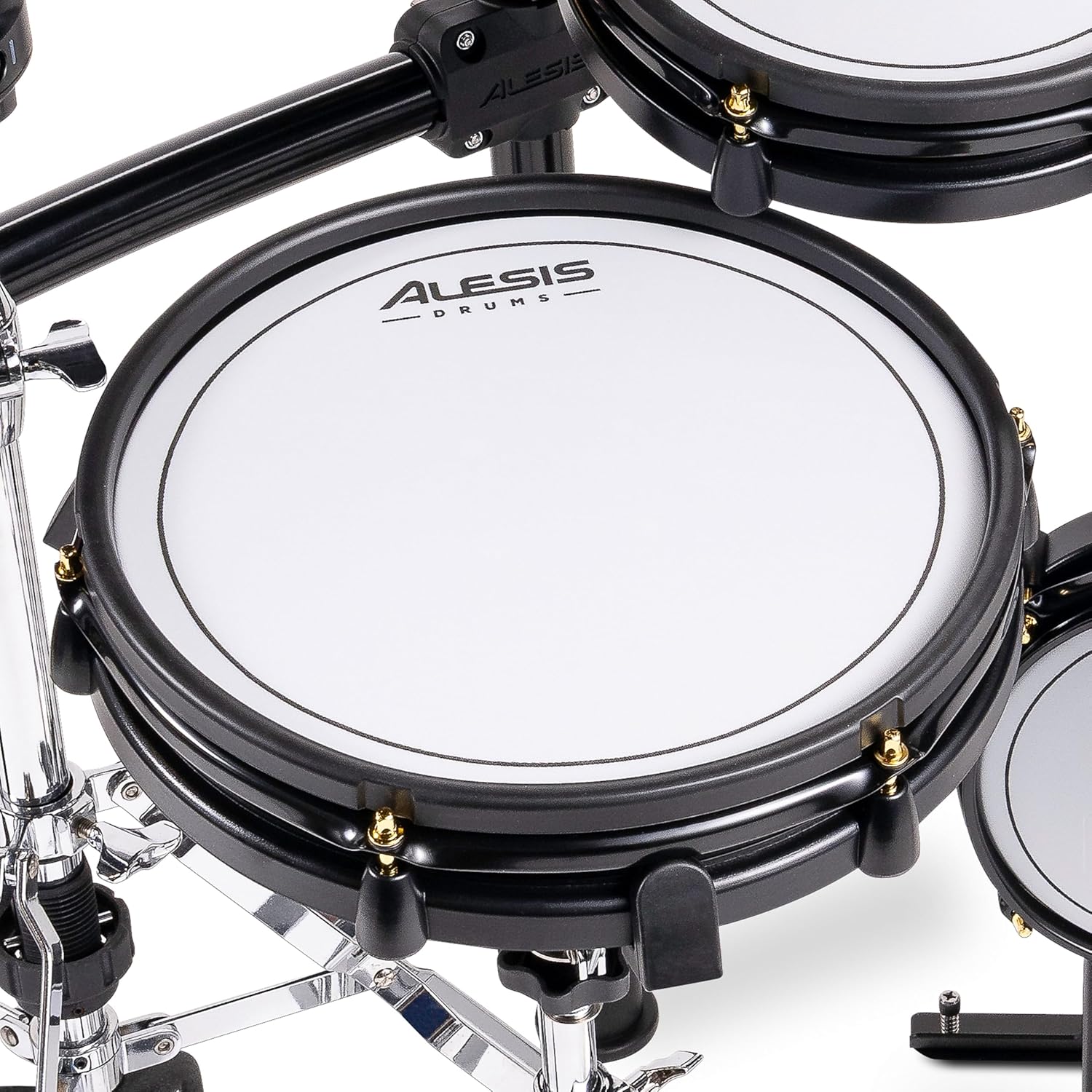 Alison Strata Prime Electronic Drum Set with Touch Screen Dual Area Grid Head wourant