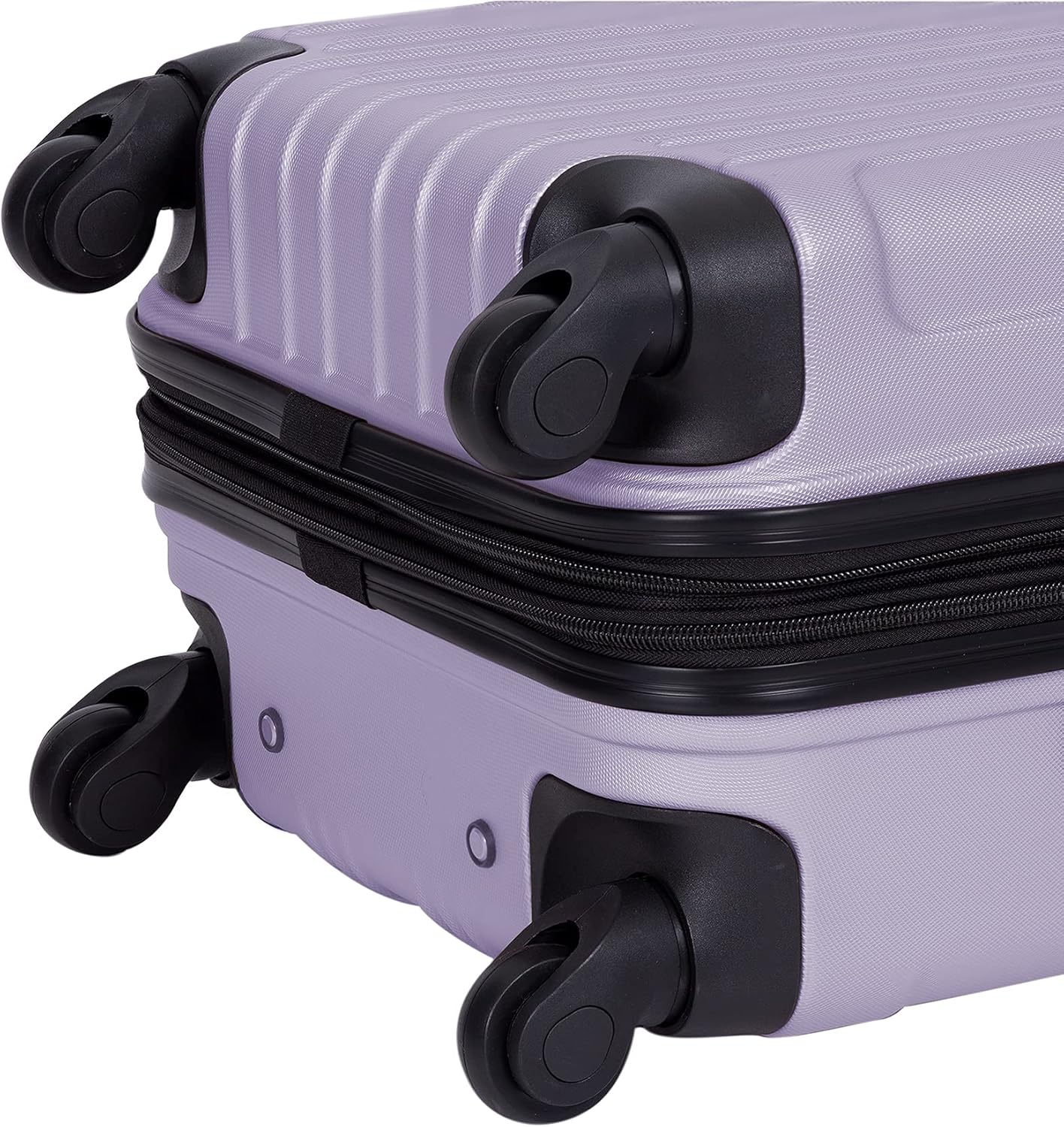Hardside Travel Luggage Lilac Set of 4 wourant