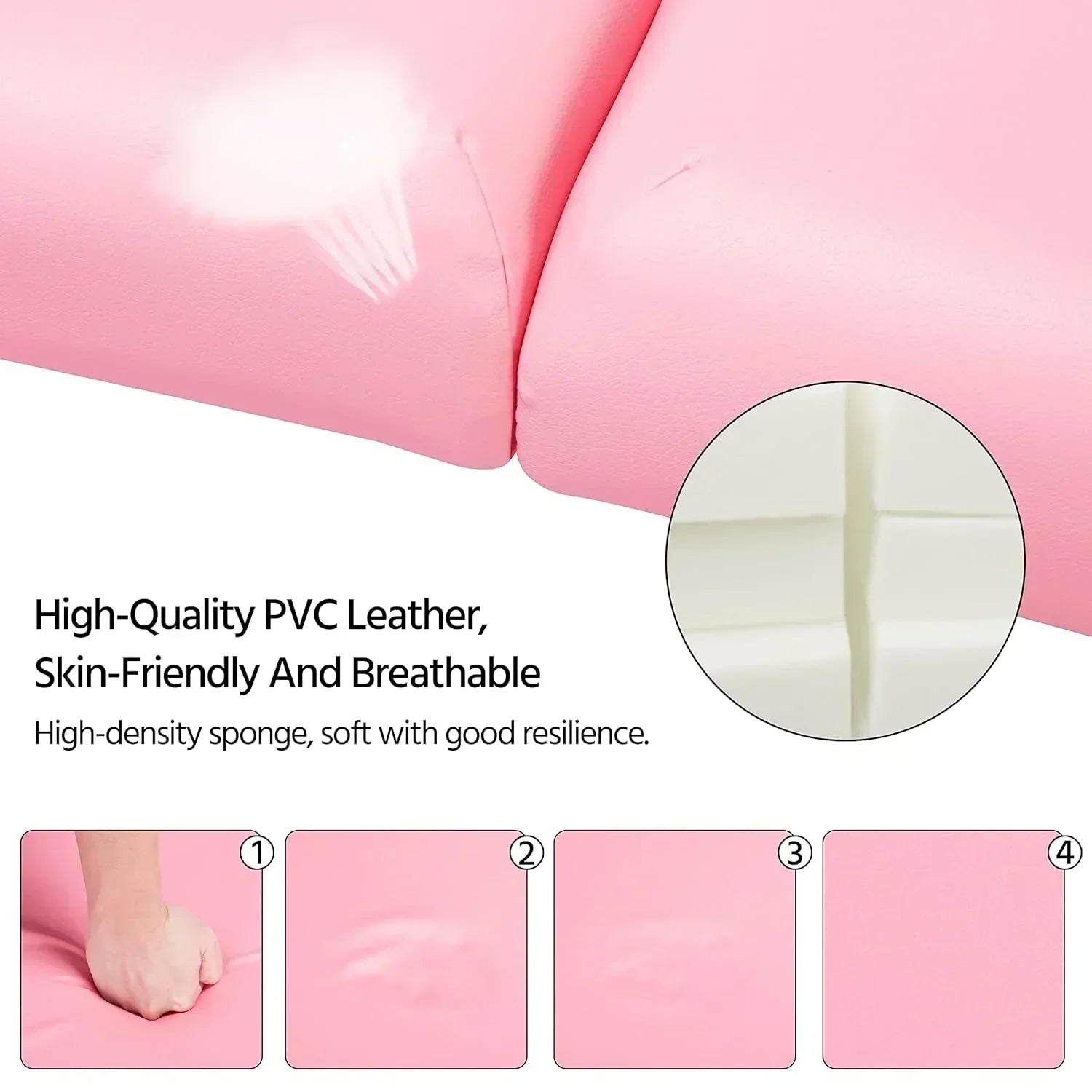 Yaheetech Massage Table Portable Lash Beds Spa Bed Massage Couch Foldable Spa Tables wourant