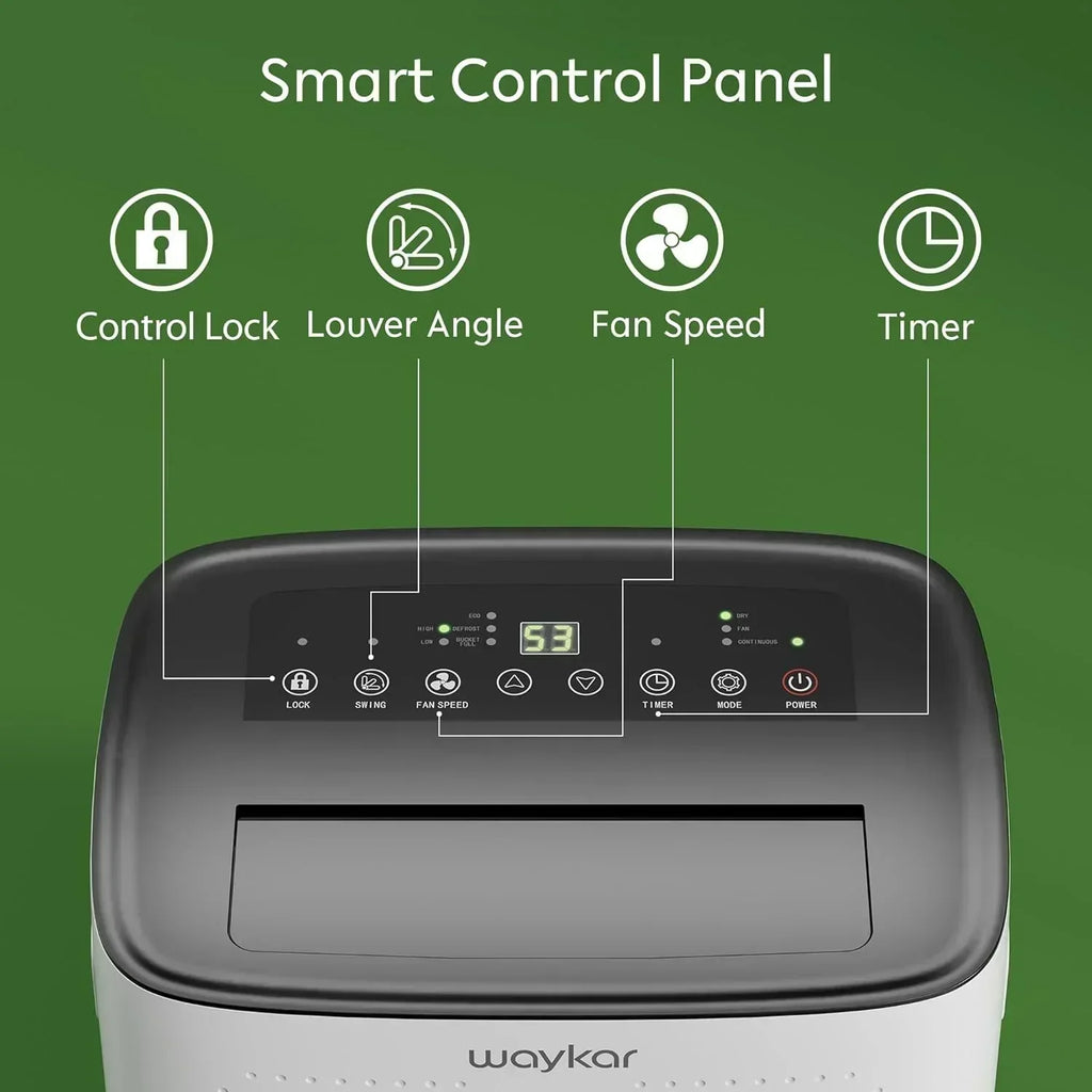 Waykar 2000 Sq Ft Dehumidifier for Home and Basements with Auto or Manual Drainage wourant