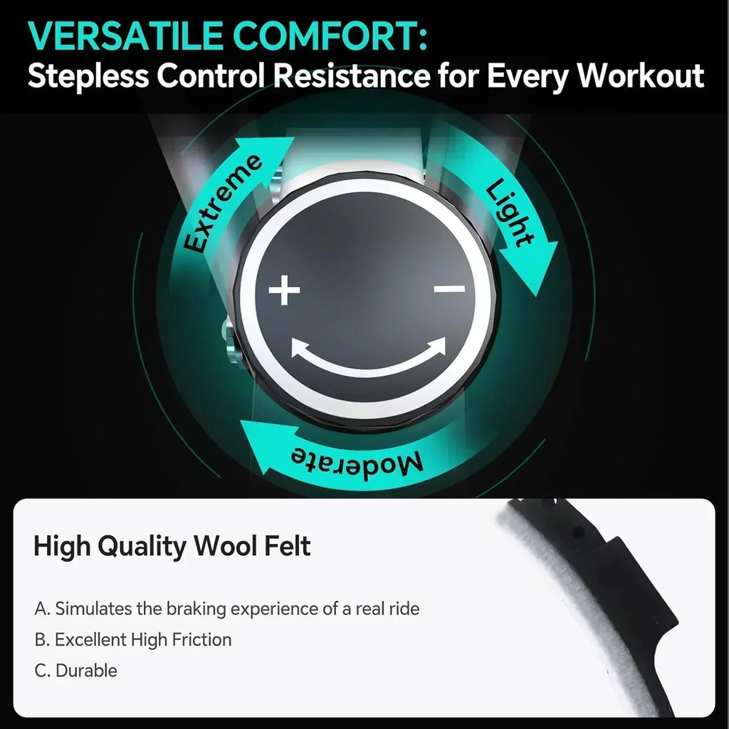 Foldable Exercise Bike Stationary Bikes  5 IN 1 Indoor Workout Cycling Bike Quiet Magnetic Resistance wourant