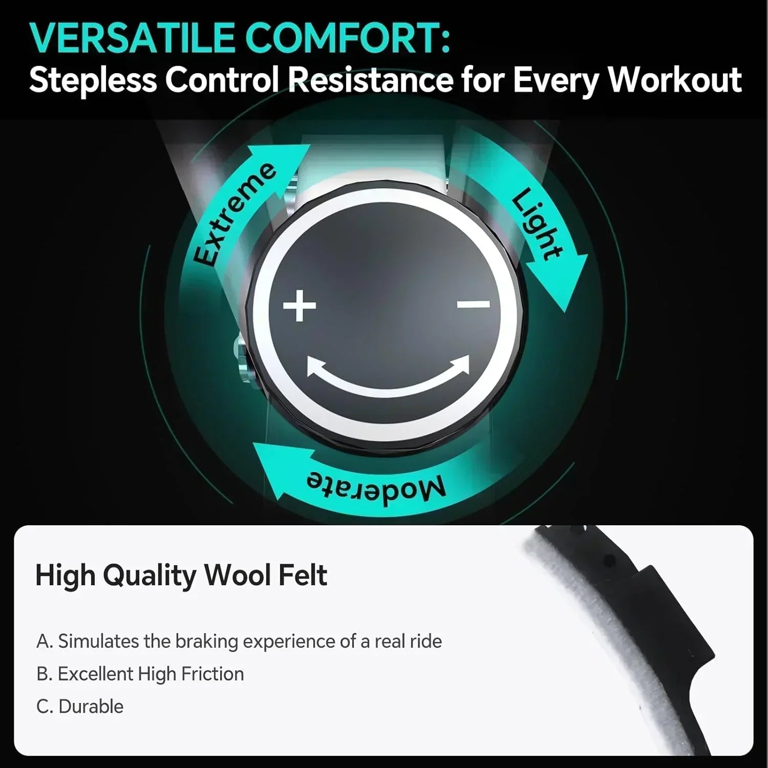 Foldable Exercise Bike Stationary Bikes  5 IN 1 Indoor Workout Cycling Bike Quiet Magnetic Resistance wourant