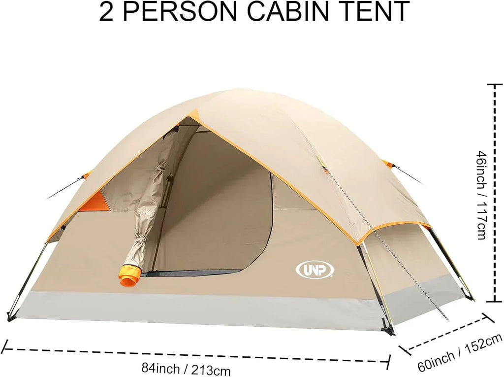 Camping Tent 2/3/4/6 Person Dome Tent Portable Camping Tent Outdoor and Backpacking Beach wourant