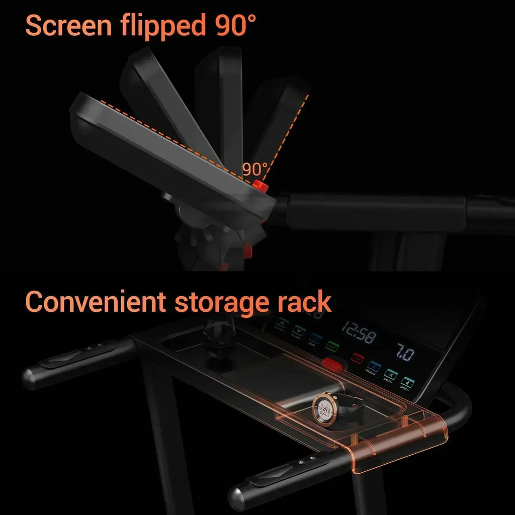 Home Treadmill 15% Incline Treadmill 3.0 hp Quiet Brushless Dual Cushion System wourant