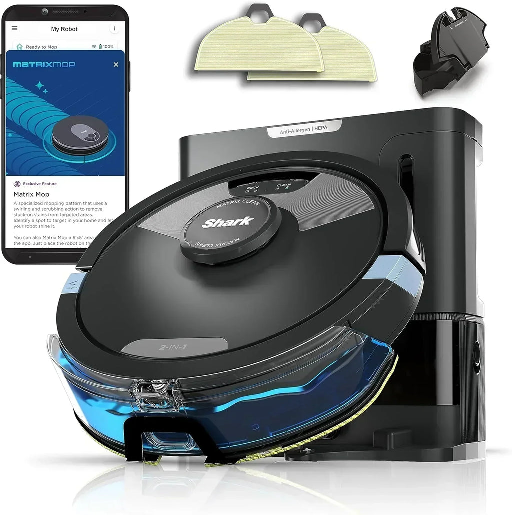 AI Robot Vacuum with XL HEPA Self-Empty Base Bagless 60-Day Capacity LIDAR Navigation wourant