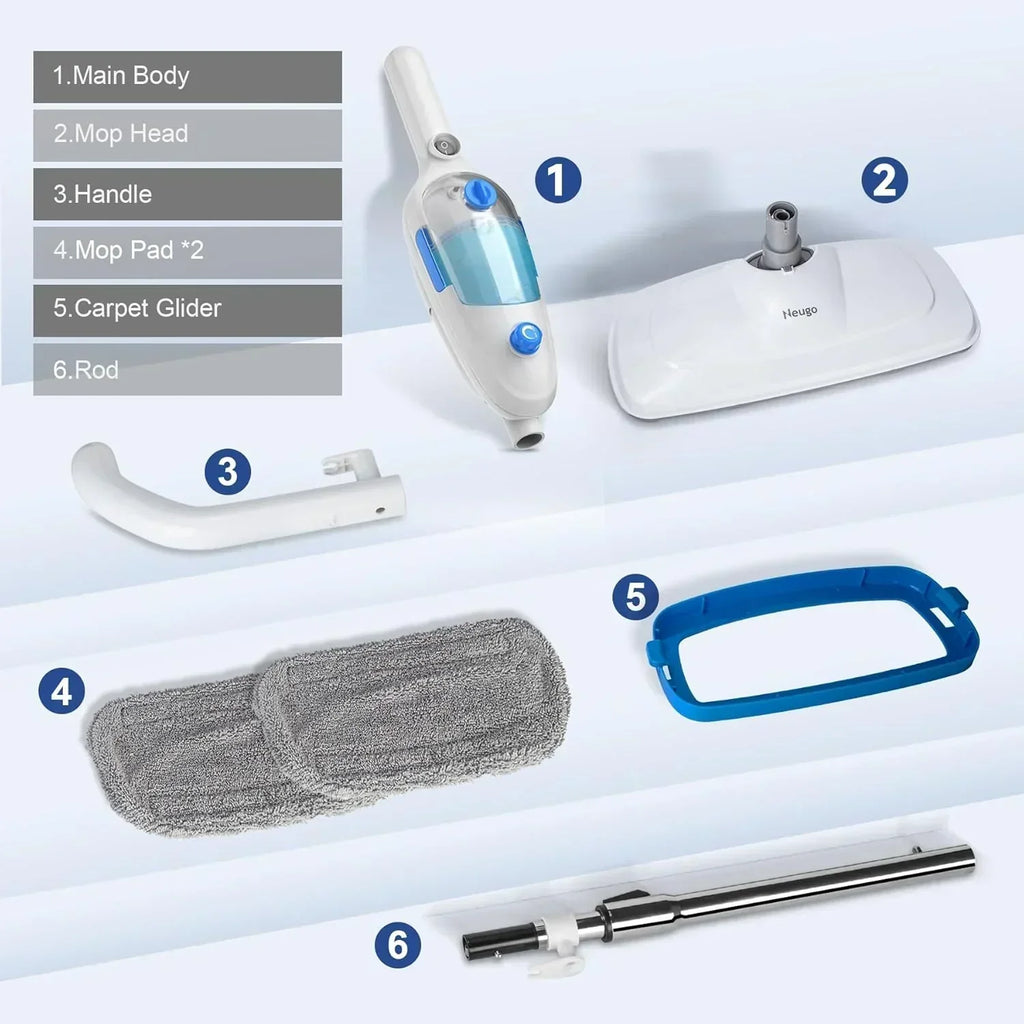 Steam Mop for Hardwood Floor Cleaning Floor Steamer Cleaner Lightweight for Vinyl Laminate wourant