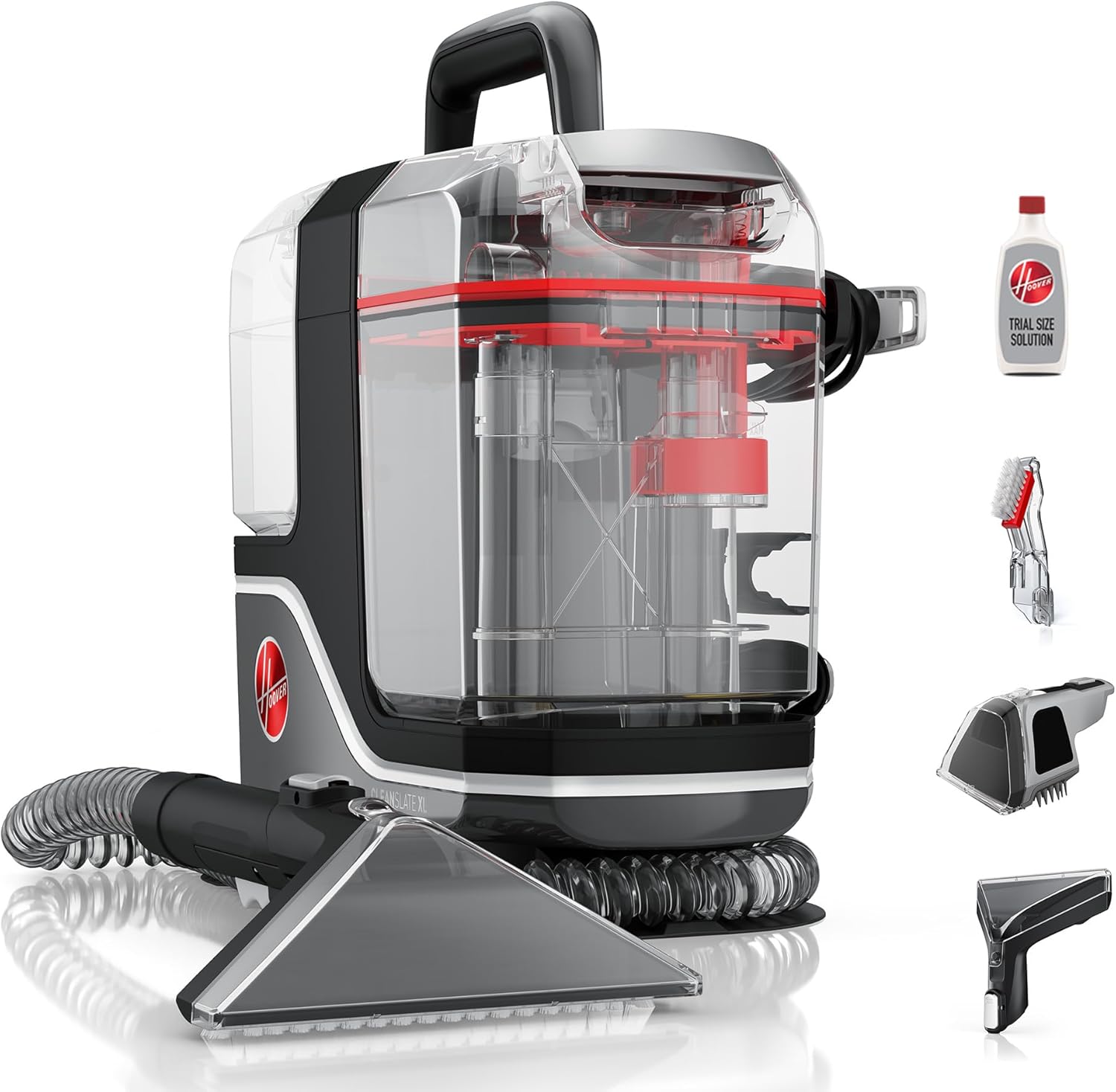 Hoover CleanSlate Plus Portable Carpet & Upholstery Spot Cleaner with Powerful Suction and Multiple Tools wourant