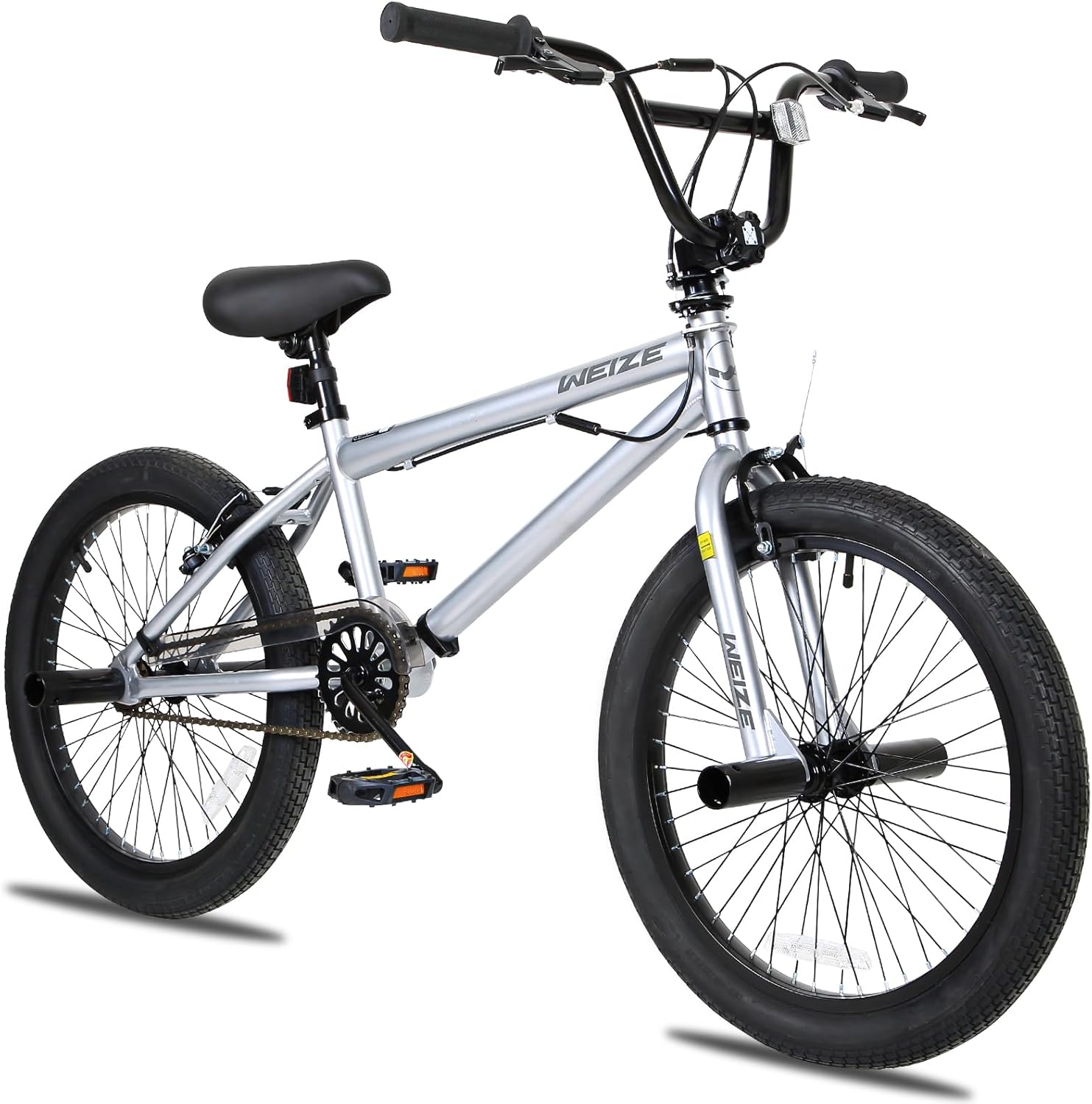 WEIZE Freestyle BMX Bicycle 20 Inch Stunt Bike for Kids and Adults Men and Women High Strength Steel Frame 360 Degree Rotor Freestyle wourant
