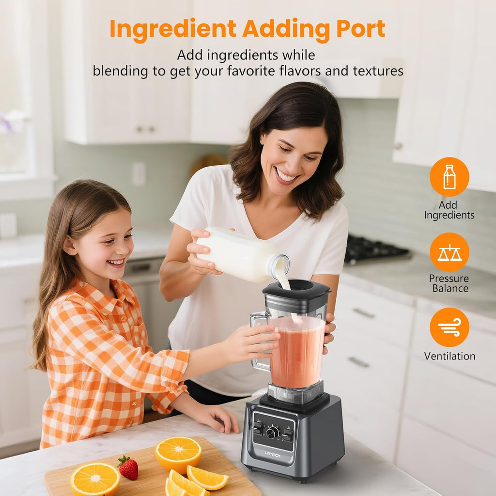 Blenders for Kitchen, 2000W Blender for Smoothies 35000 RPM wourant