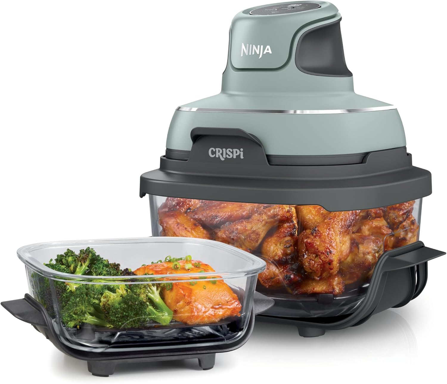 Ninja Crispi 4-in-1 Portable Glass Air Fryer Cooking System wourant