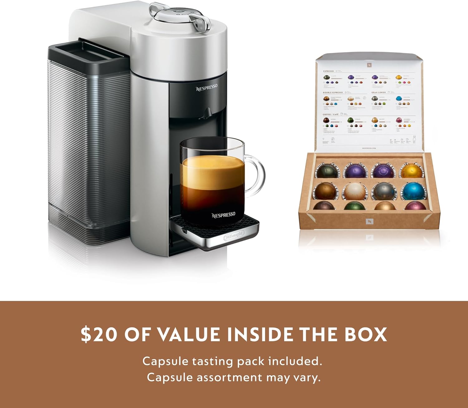 Nespresso De'Longhi Vertuo Single coffee and espresso makers wourant