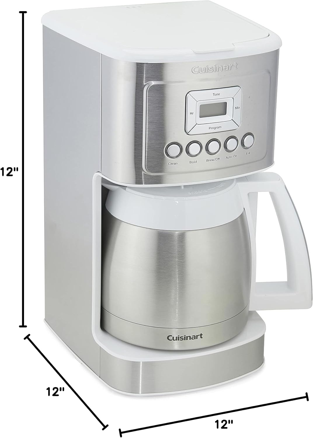 uisinart 12-Cup Coffee Maker, Programmable PerfecTemp Thermal Carafe Coffee Machine with 1-4 Cup Setting, Brew Strength Control and Brew Pause wourant