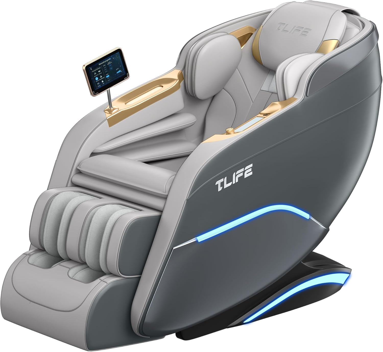 Full Body Massage Chair, 160° Zero Gravity Recliner with Body Scan, 50" SL Track Shiatsu Massage Chair, Spot Massage, Foot Roller wourant