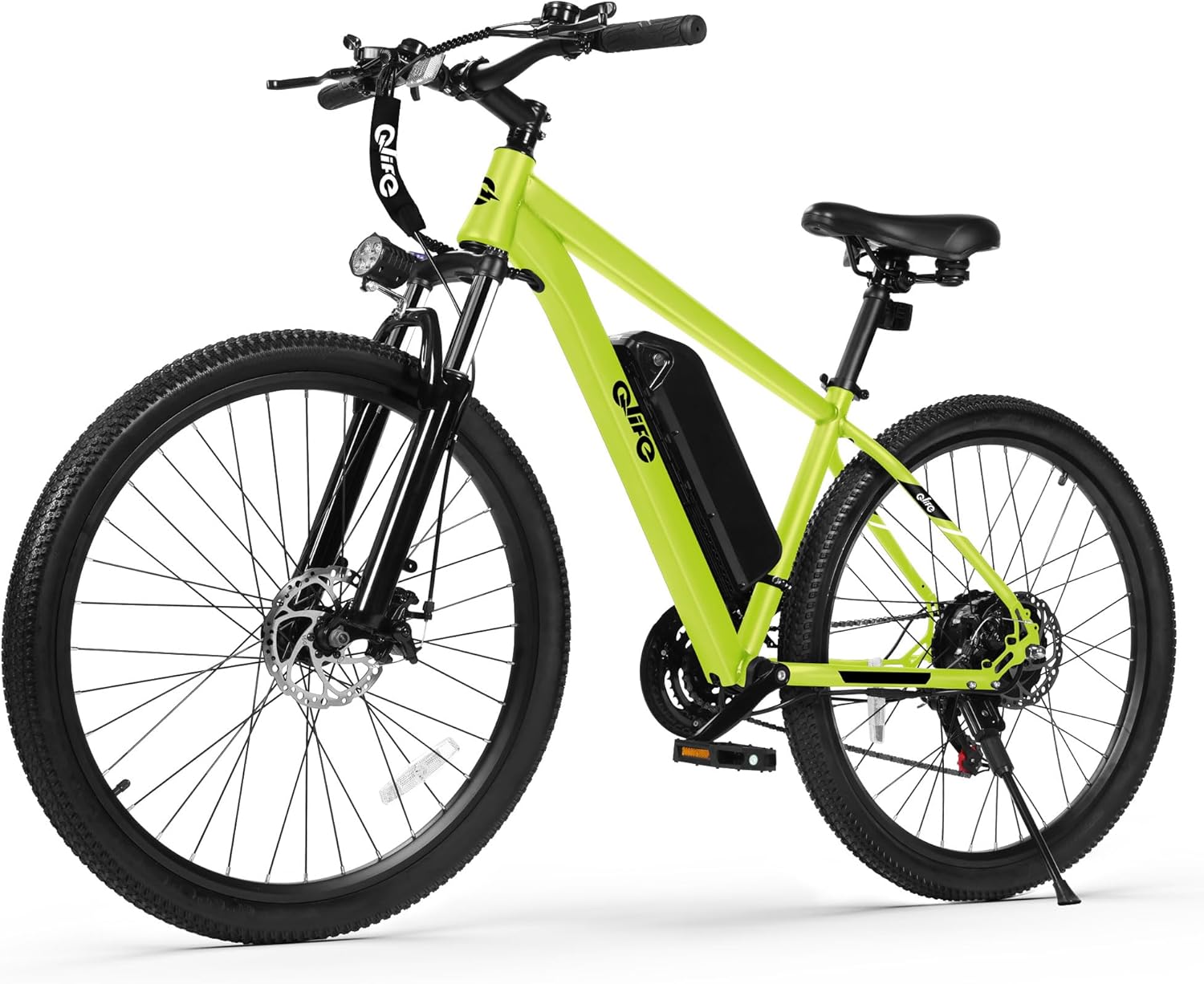 Qlife Racer Electric Bike for Adults - 21-Speed Mountain Lightweight Ebike