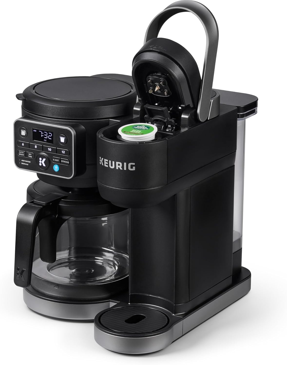 Keurig K-Duo Hot & Iced Single Serve & Carafe Coffee Maker, MultiStream Technology, 72oz Reservoir (Gen 2) woonhhop