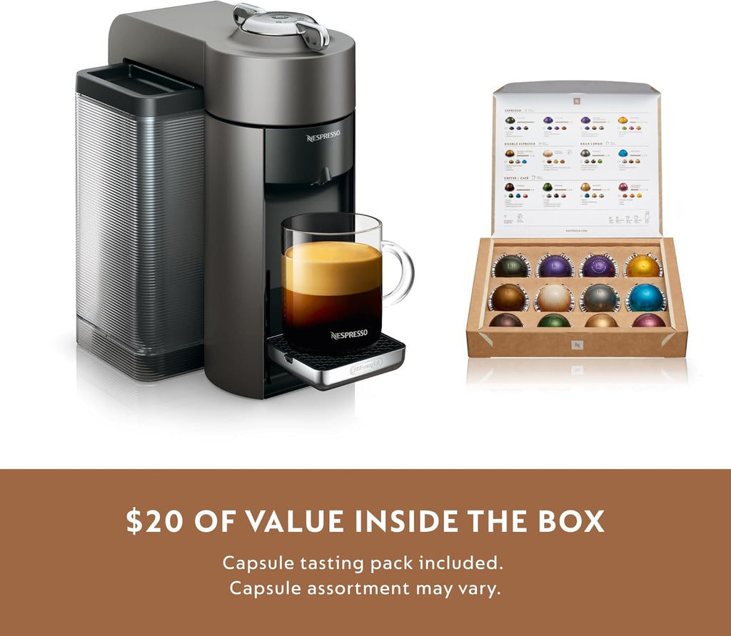 Nespresso De'Longhi Vertuo Coffee and Espresso Machine wourant