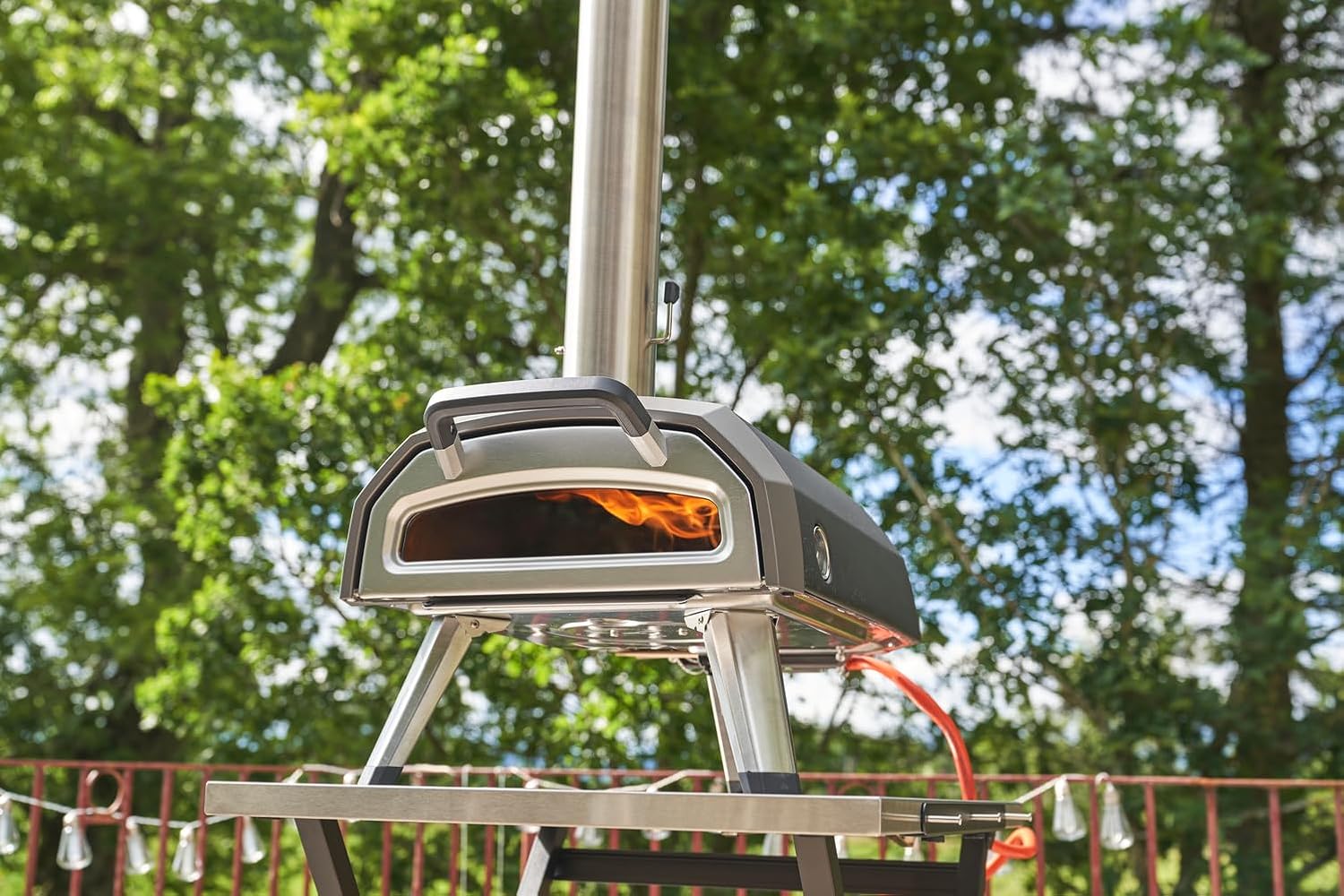 Ooni Karu 2 Multi-Fuel Outdoor Pizza Oven - Wood and Gas Outdoor Pizza Oven with Pizza Stone wourant