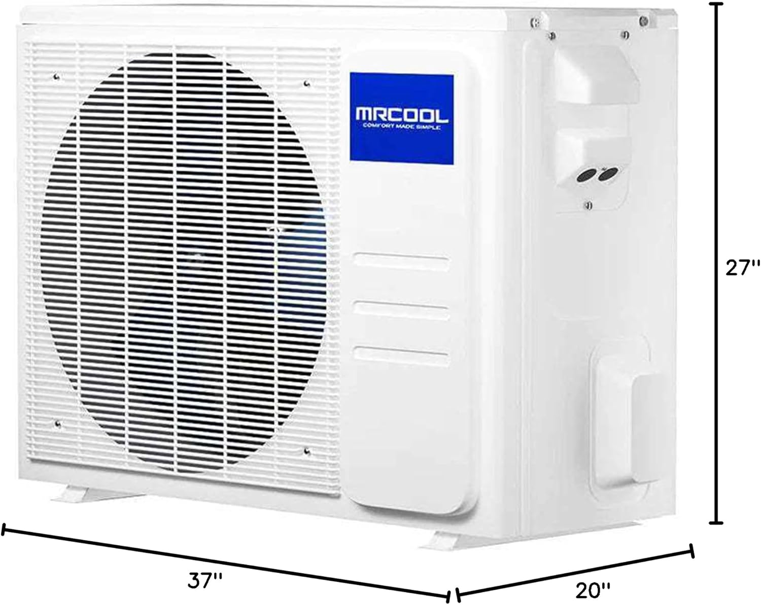 MRCOOL 24000 BTU 230V Ductless Inverter Mini Split Air Conditioner & Heat Pump System, Easy Pro Series - Wall-Mounted AC Unit w/Heating and Cooling for Home, Office & Commercial Space wourant