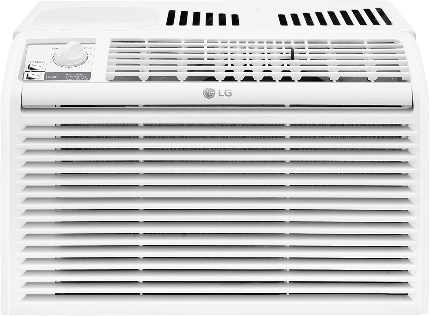 LG 5000 BTU Window Air Conditioners [2023 New] Easy Mechanical Control Ultra-Quiet Compact-size Cools Washable Filter 150 Sq.Ft. for Small Room AC Unit air conditioner Easy Installation wourant
