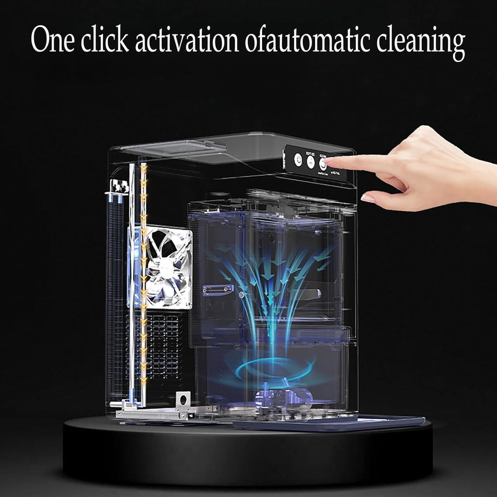 Large Capacity Ice Makers Countertop One-Click Operation Self-Cleaning Portable Ice Maker 41lbs/24H with There is A Detachable 3L Water Tank Ice Machine for Home,Bar,Office wourant