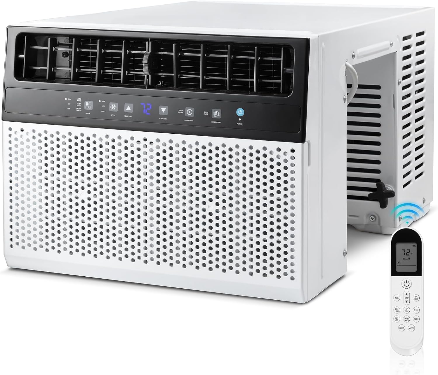 Antarctic Star 12,000 BTU U-Shaped Window Air Conditioner Unit Cools up to 550 Sq.Ft. with 6 Modes 24H Timer, Ultra Quiet Window AC Units wourant