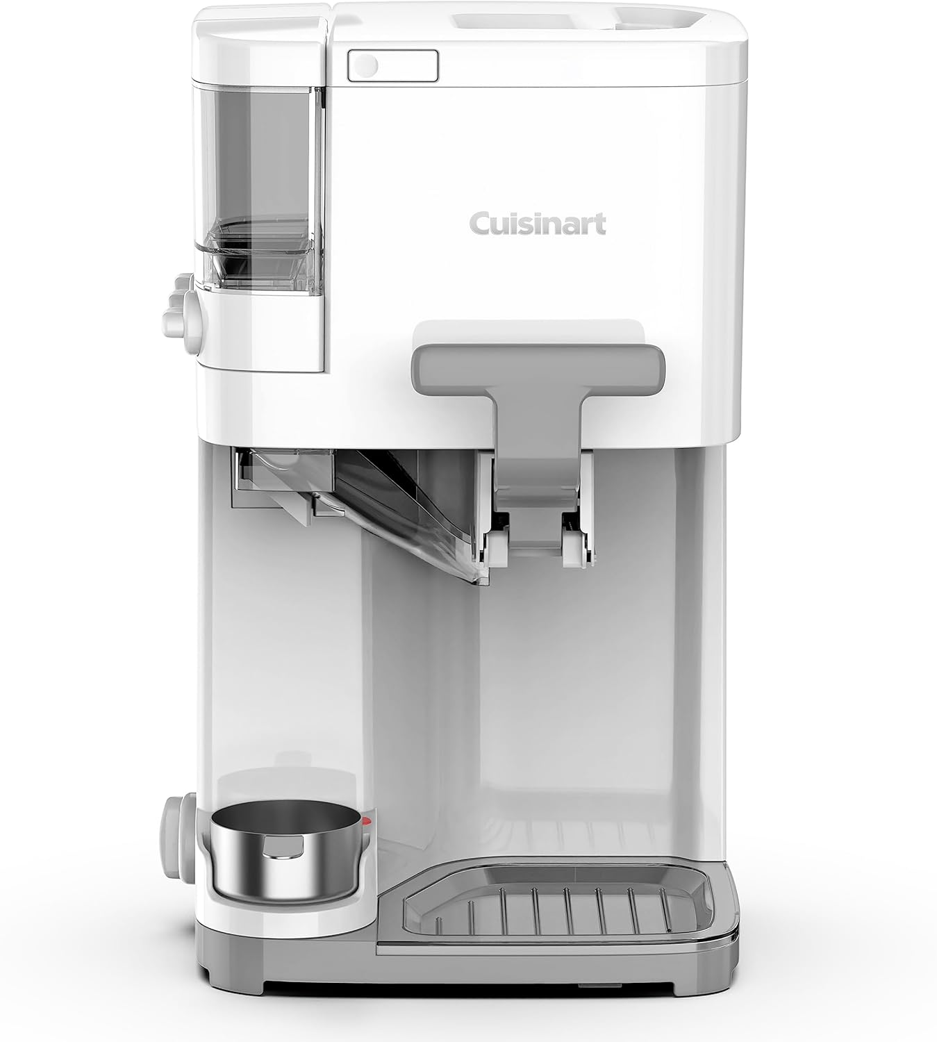 Cuisinart Soft Serve Ice Cream Machine- Mix It In Ice Cream Maker for Frozen Yogurt, Sorbet, Gelato, Drinks 1.5 Quart, White, ICE-48 wourant