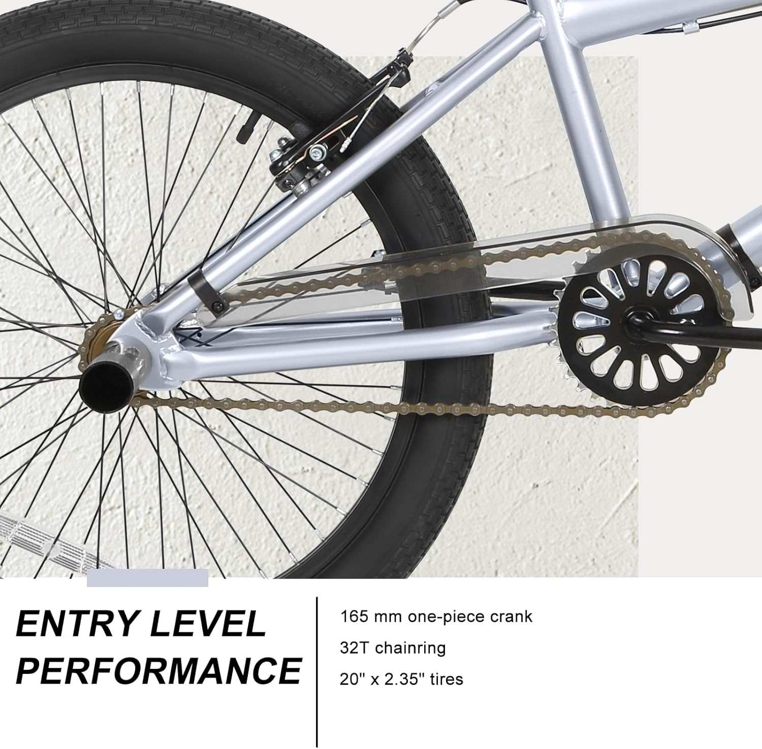 WEIZE Freestyle BMX Bicycle 20 Inch Stunt Bike for Kids and Adults Men and Women High Strength Steel Frame 360 Degree Rotor Freestyle wourant