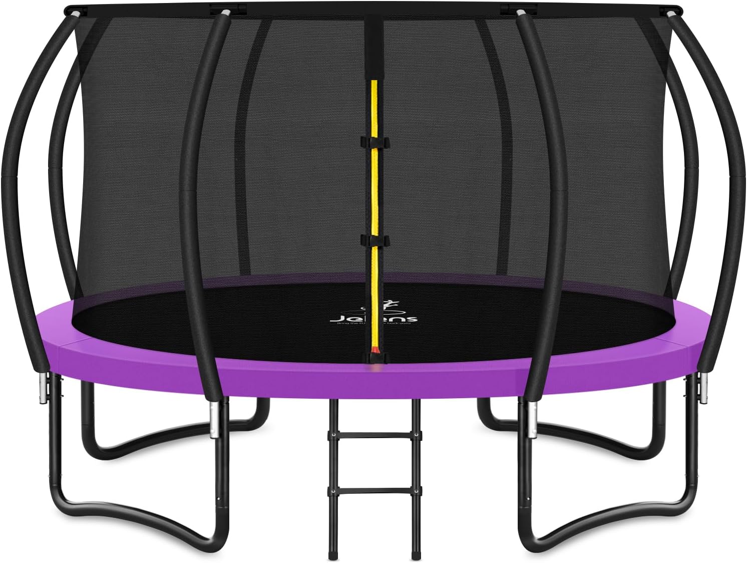 Trampoline 8FT 10FT 12FT 14FT 16FT, Recreational Trampolines with Enclosure Net and Ladder, Outdoor Anti-Rust Trampolines for Kids and Adults, ASTM Approved wourant