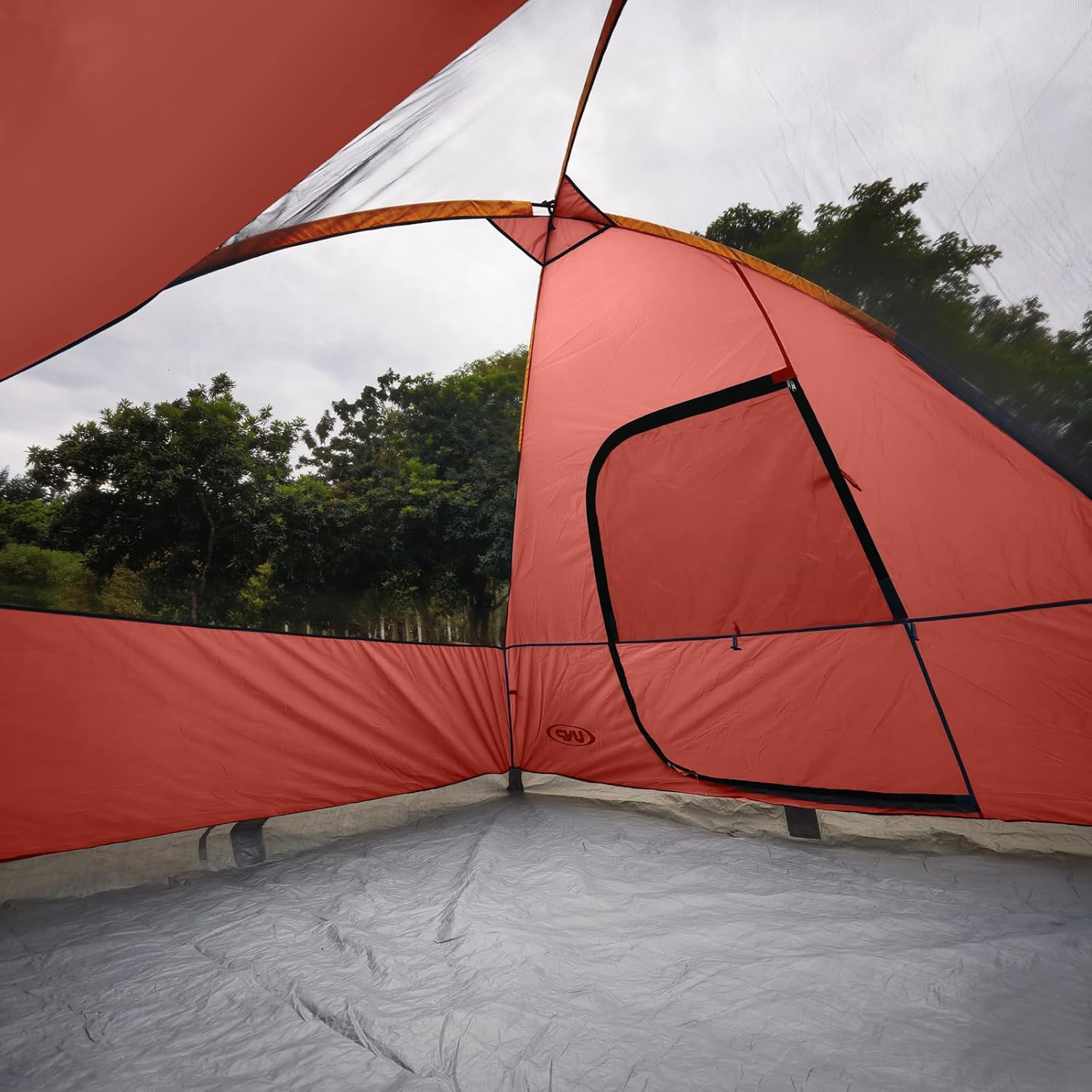 Camping Tent 2/3/4/6 Person Dome Tent Portable Camping Tent for Outdoor and Backpacking Beach wourant