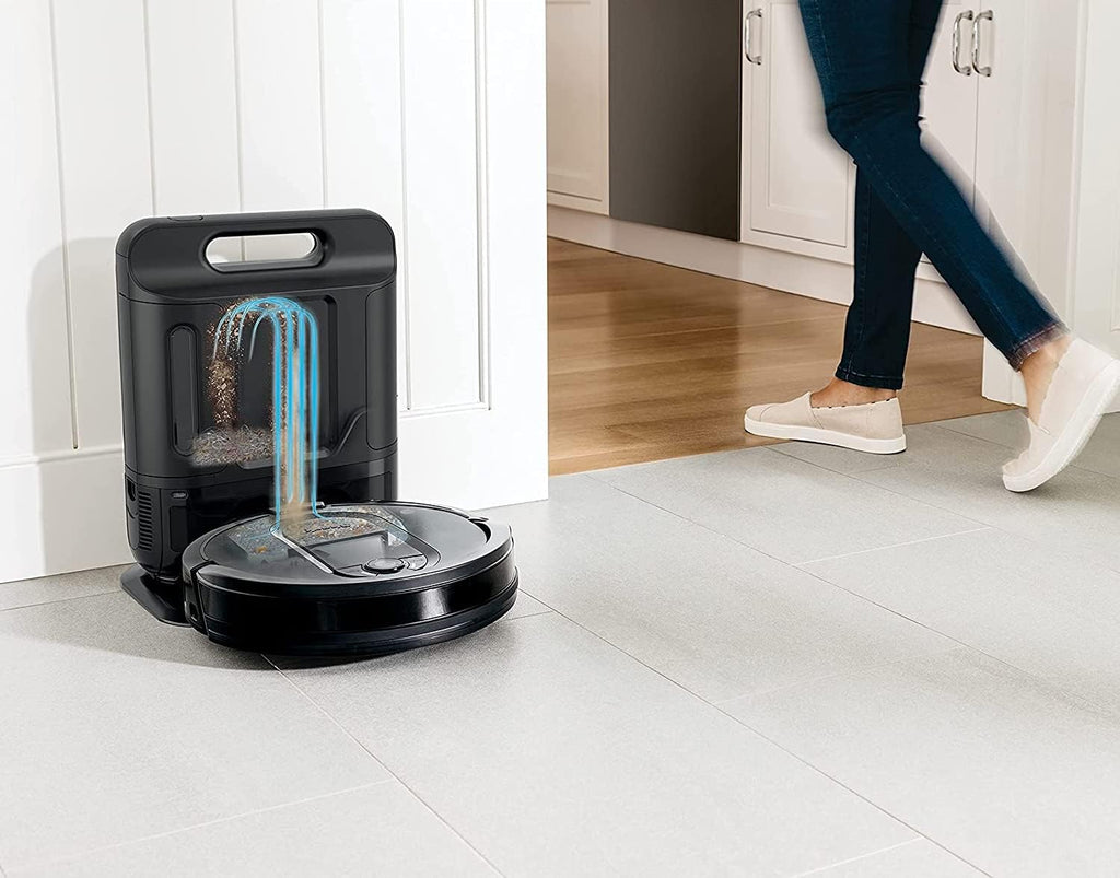Robot Vacuum & Mop Combo, Powerful Suction, Matrix Plus, 60-Day Debris Capacity, HEPA Bagless Self Empty Base, Sonic Mopping, Home Mapping for Pet Hair - Carpets & Hardfloor, AV2610WA wourant