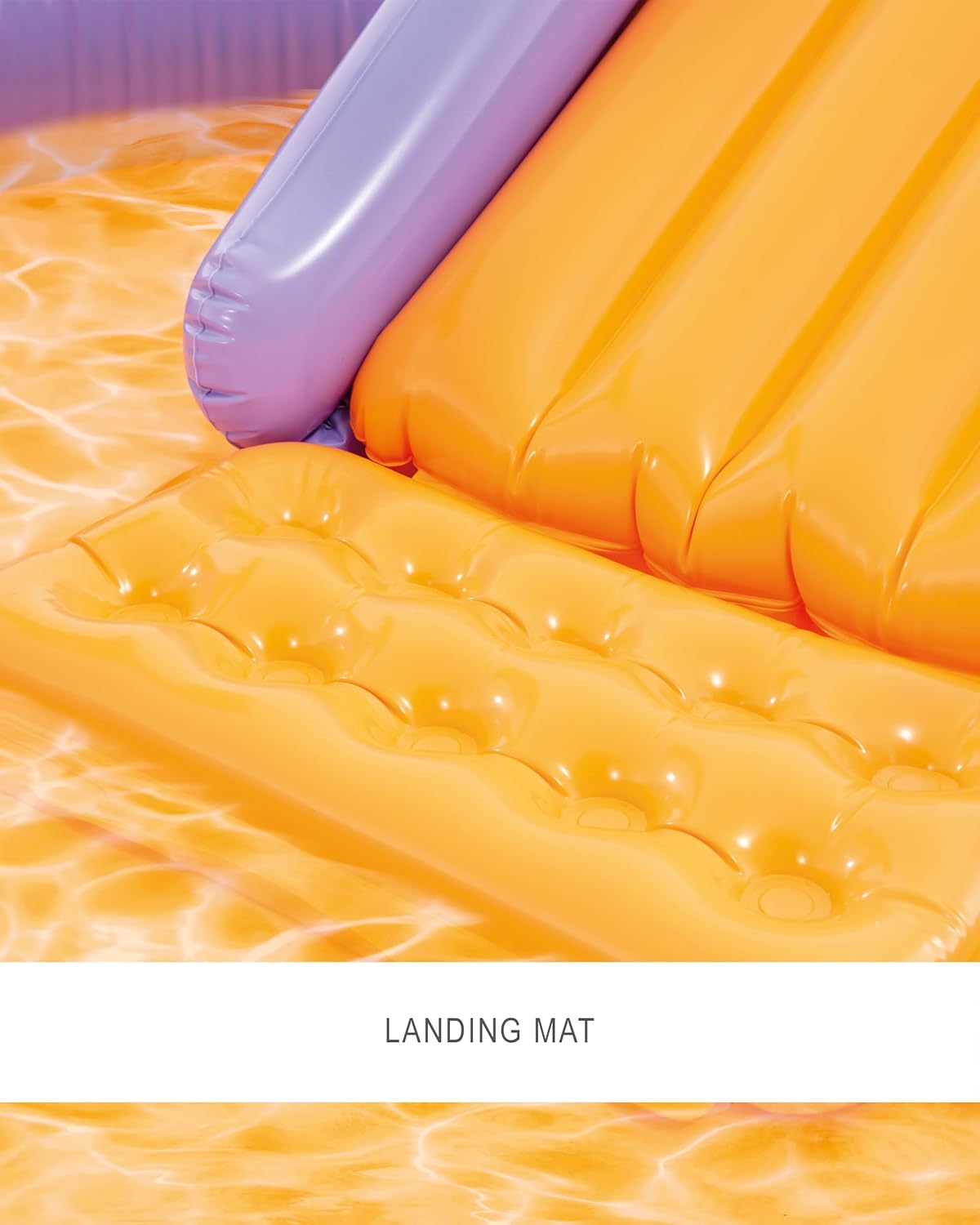 Intex 96" x 78" x 28" Inflatable Jungle Adventure Play Center Spray Kiddie Pool - Backyard Kids Water Slide, Outdoor Blow-Up Splash Pad for Toddlers wourant