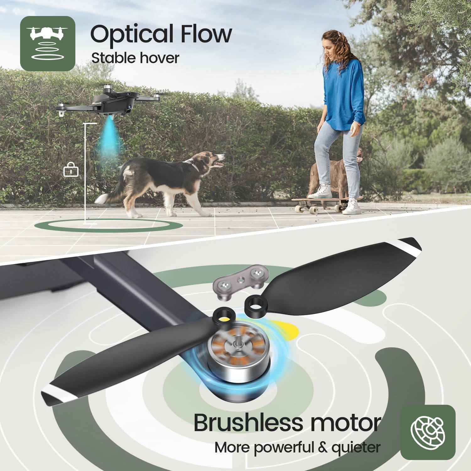 Holy Stone GPS Drone with 4K Camera for Adults, HS175D RC Quadcopter with Auto Return, Follow Me, Brushless Motor, Circle Fly, Waypoint Fly, Altitude Hold, Headless Mode, 46 Mins Long Flight wourant