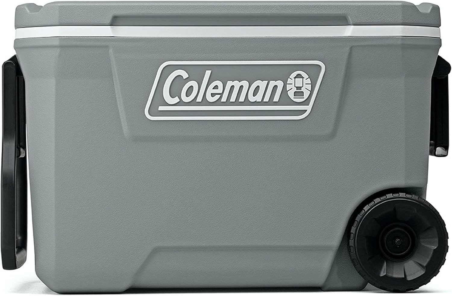 Coleman Classic Series Insulated Portable Wheeled Cooler, Leak-Resistant Outdoor Hard Cooler Keeps Ice up to 5 Days, 100-Quart wourant