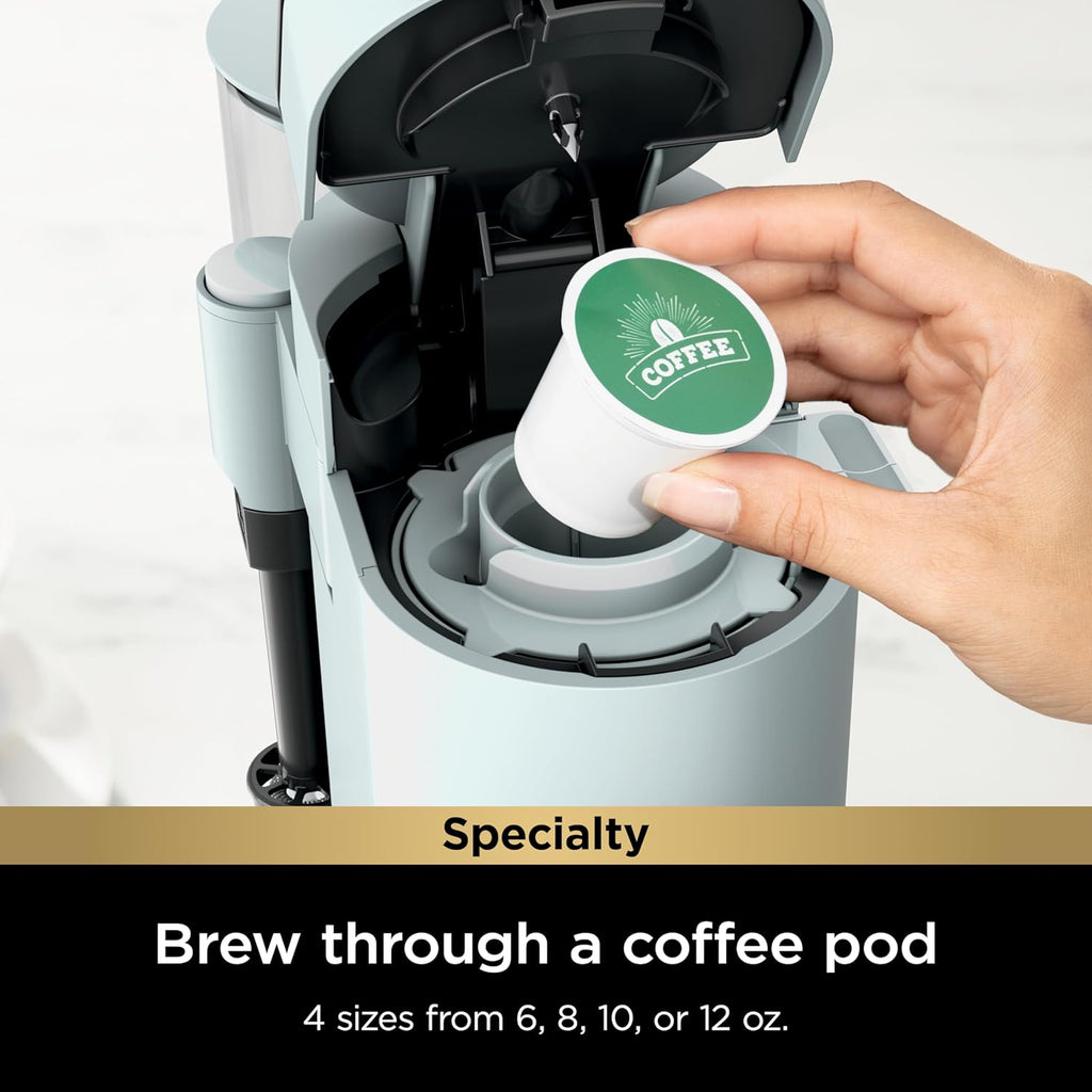 Ninja | Coffee Maker | Single Serve |Brew with Coffee Pods & Grounds| Compatible with K-Cup Coffee Pods | 4 Brew Styles, up to 24oz Cup Sizes & 56oz Removable Reservoir | Black | PB051 wourant